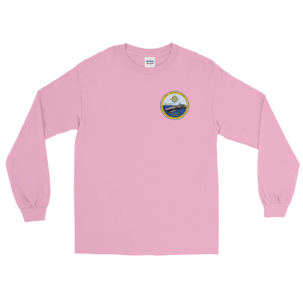 USS Gerald R. Ford (CVN-78) Ship's Crest Long Sleeve Shirt