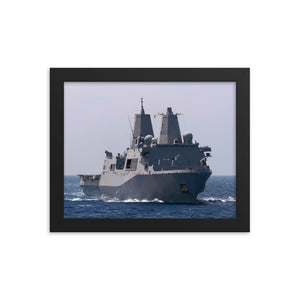USS Mesa Verde (LPD-19) Framed Ship Photo