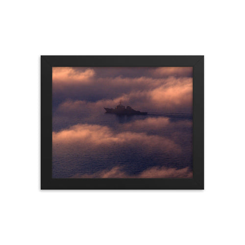 USS Laboon (DDG-58) Framed Ship Photo