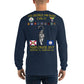 USS George H.W. Bush (CVN-77) 2017 Long Sleeve Tiger Cruise Shirt