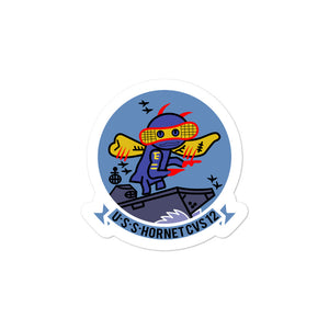 USS Hornet (CVS-12) Ship's Crest Vinyl Sticker