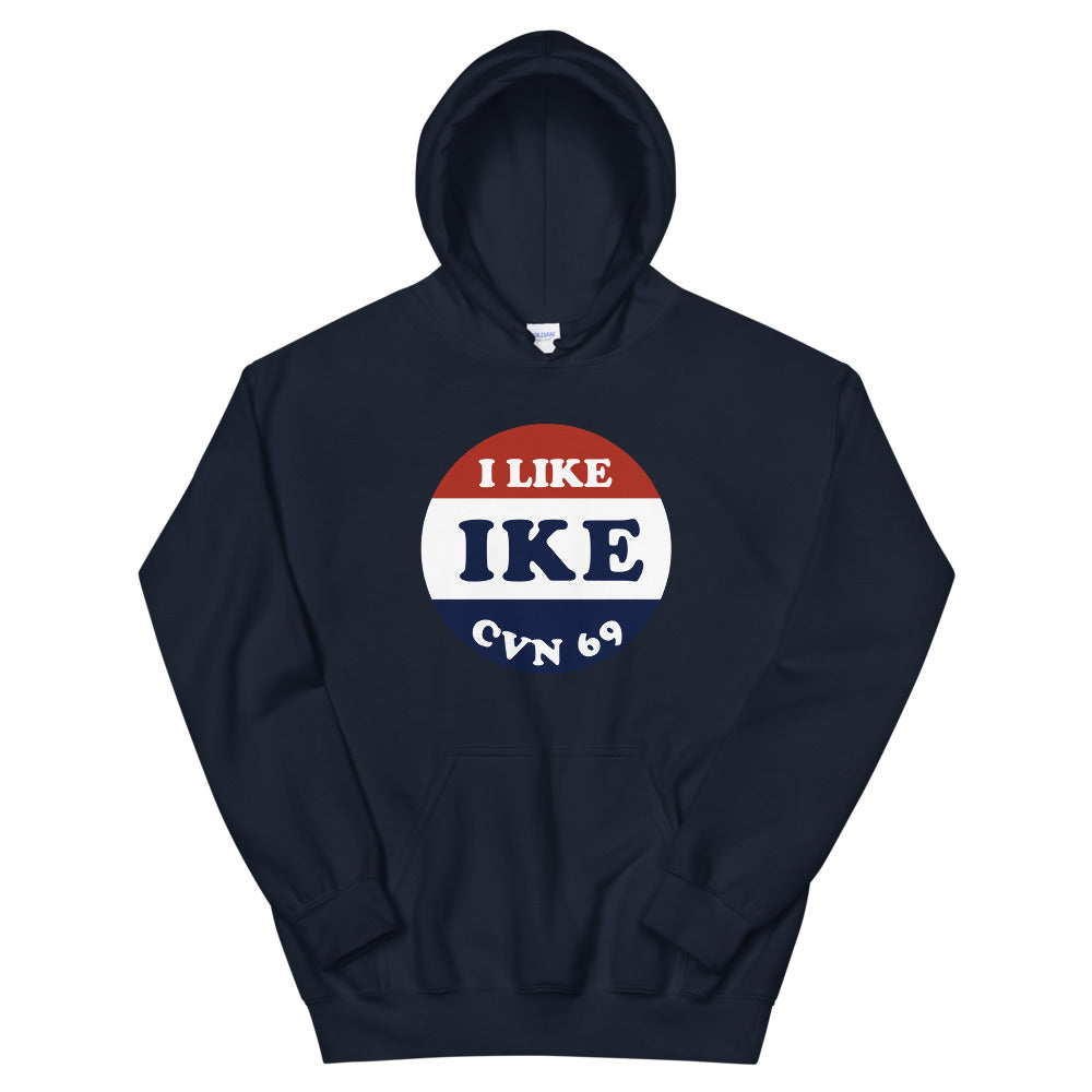 USS Dwight D. Eisenhower (CVN-69) I Like Ike Hoodie