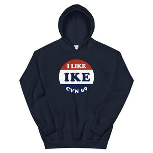 USS Dwight D. Eisenhower (CVN-69) I Like Ike Hoodie