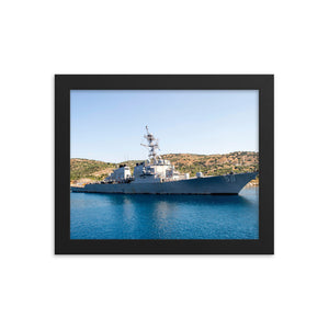 USS Laboon (DDG-58) Framed Ship Photo