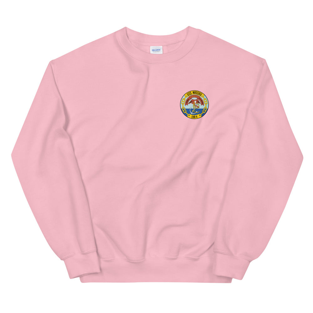 USS Nassau (LHA-4) Ship's Crest Sweatshirt