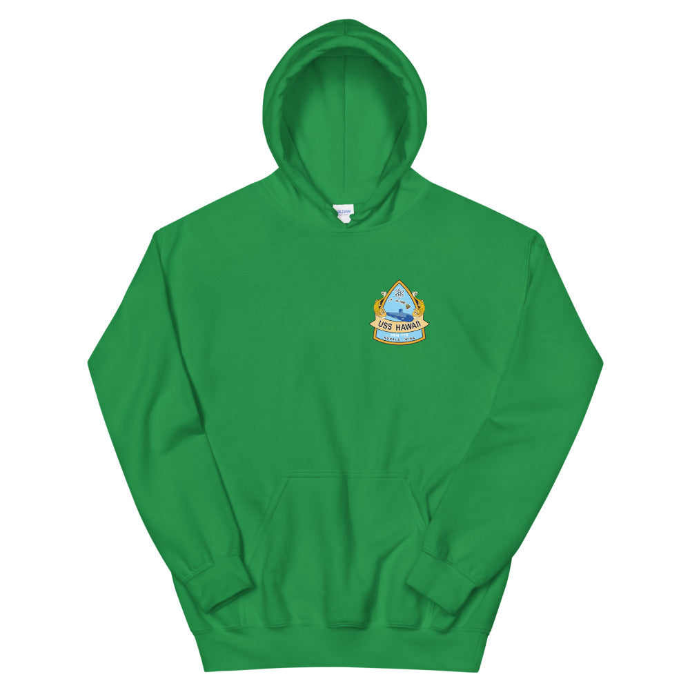 USS Hawaii (SSN-776) Ship's Crest Hoodie