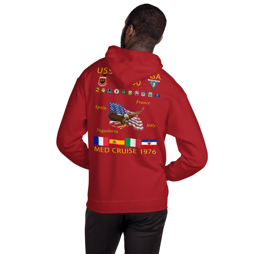 USS Saratoga (CV-60) 1976 Cruise Hoodie