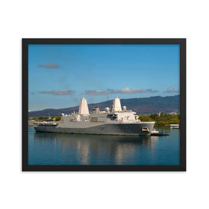 USS New Orleans (LPD-18) Framed Ship Photo