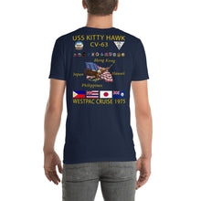 Load image into Gallery viewer, USS Kitty Hawk (CVA-63) 1975 Cruise Shirt