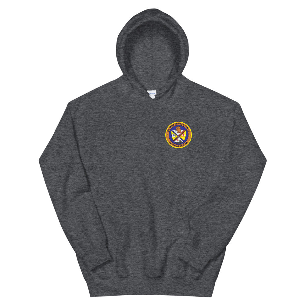 USS Alexandria (SSN-757) Ship's Crest Hoodie