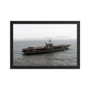 USS Constellation (CV-64) Framed Ship Store