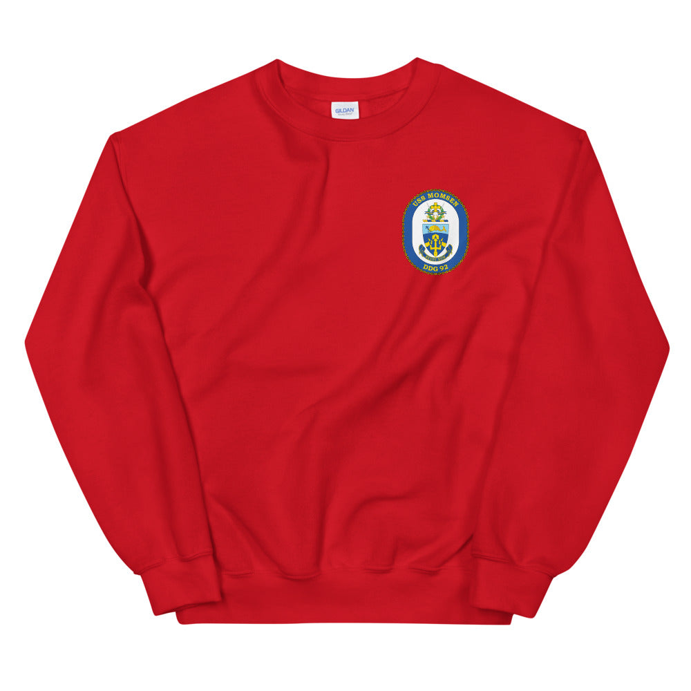 USS Momsen (DDG-92) Ship's Crest Sweatshirt