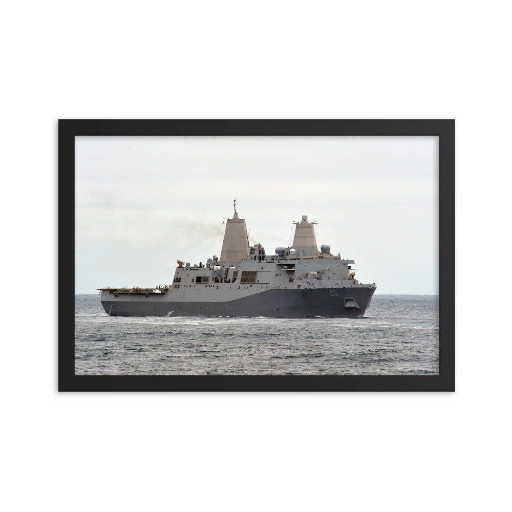 USS Green Bay (LPD-20) Framed Ship Photo