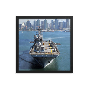 USS Makin Island (LHD-8) Framed Ship Photo