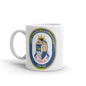 USS Chancellorsville (CG-62) Ship's Crest Mug