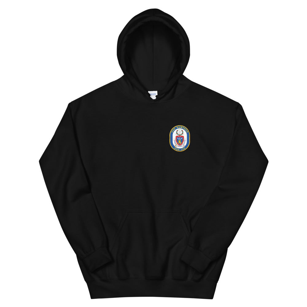 USS Sampson (DDG-102) Ship's Crest Hoodie