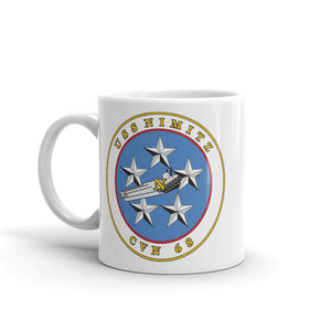 USS Nimitz (CVN-68) Ship's Crest Mug