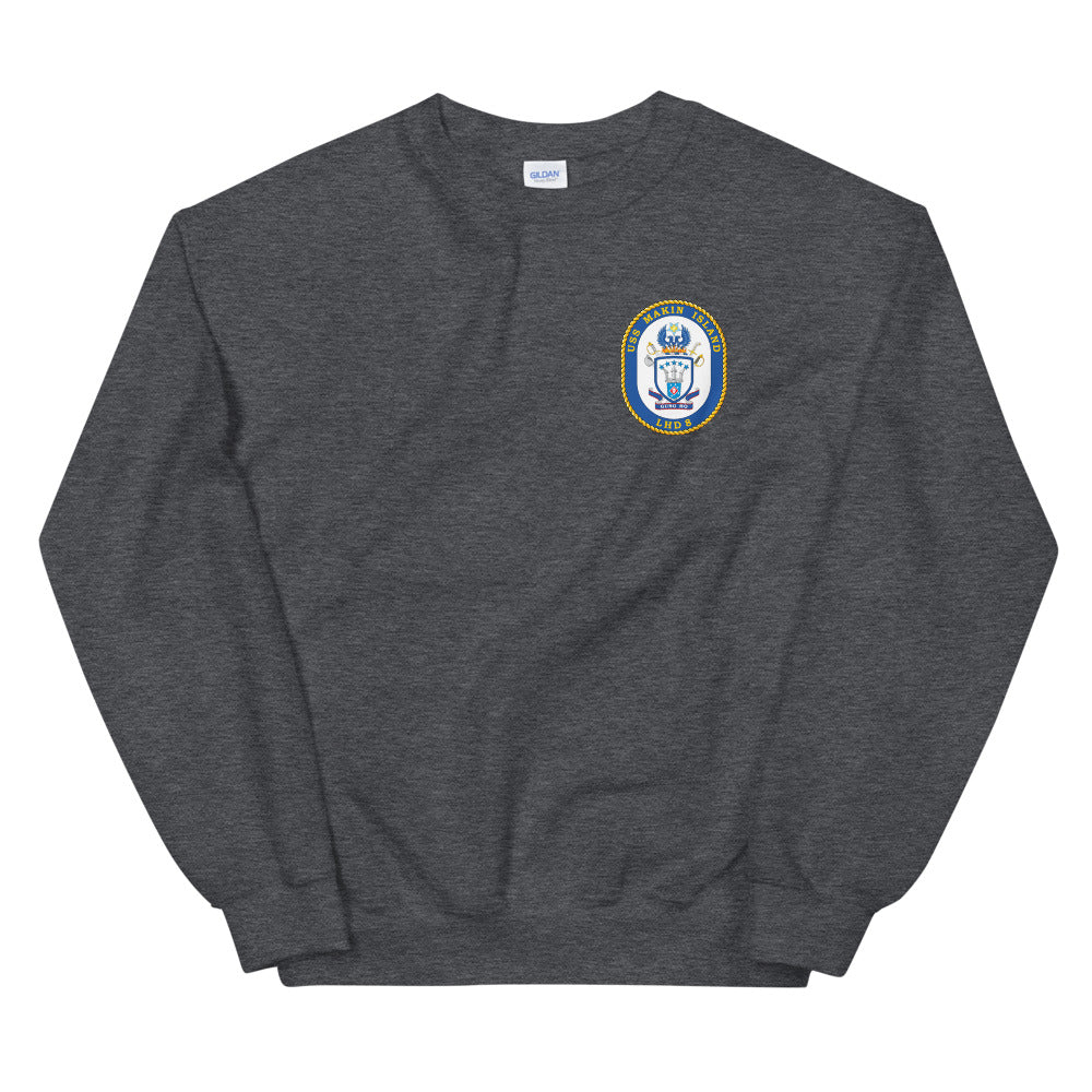USS Makin Island (LHD-8) Ship's Crest Sweatshirt