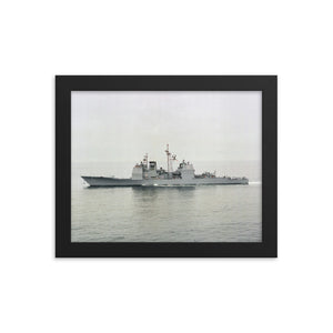 USS Lake Erie (CG-70) Framed Ship Photo
