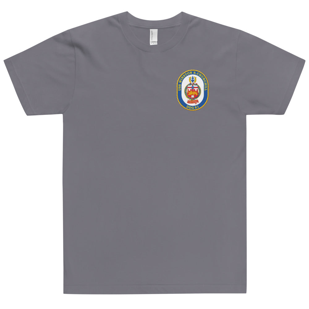 USS Winston S. Churchill (DDG-81) Ship's Crest Shirt