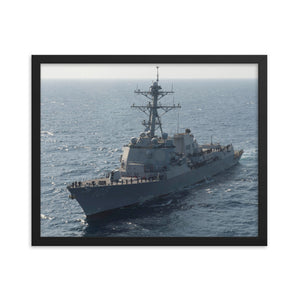 USS Dewey (DDG-105) Framed Ship Photo