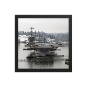 USS John C. Stennis (CVN-70) Framed Ship Photo