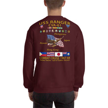 Load image into Gallery viewer, USS Ranger (CVA-61) 1967-68 Cruise Sweatshirt