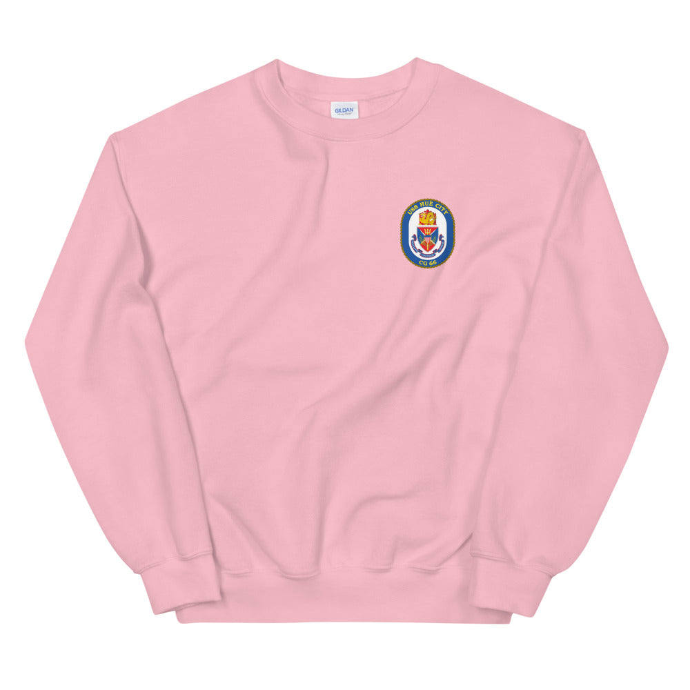 USS Hue City (CG-66) Ship's Crest Sweatshirt