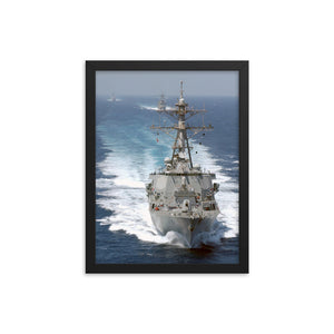 USS Donald Cook (DDG-75) Framed Ship Photo