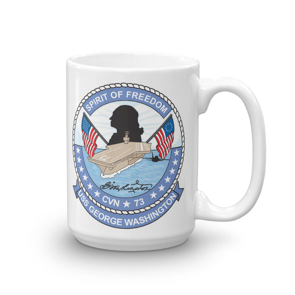 USS George Washington (CVN-73) Ship's Crest Mug