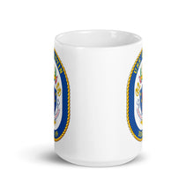 Load image into Gallery viewer, USS Mustin (DDG-89) Ship&#39;s Crest Mug