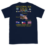 USS Coral Sea (CVA-43) 1971-72 Cruise Shirt