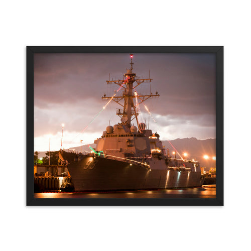 USS Chung-Hoon (DDG-93) Framed Ship Photo