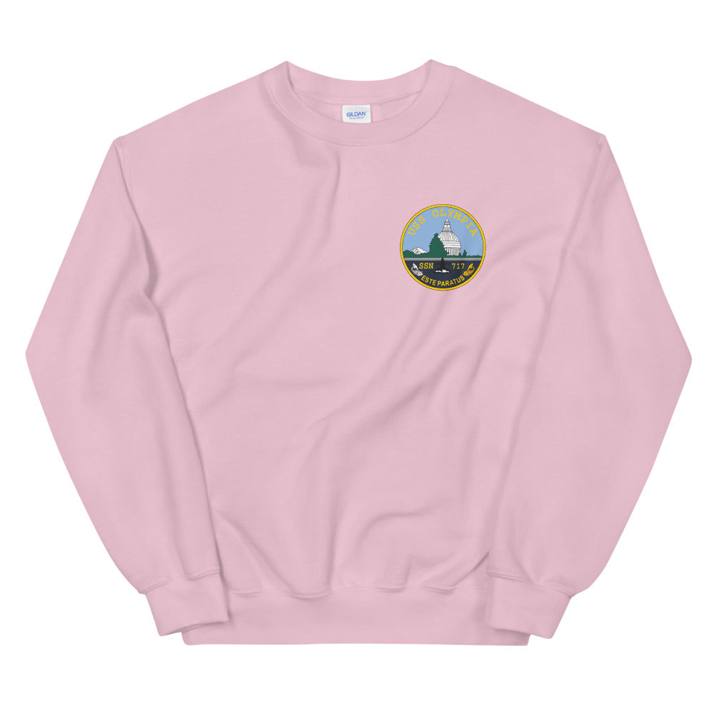 USS Olympia (SSN-717) Ship's Crest Sweatshirt