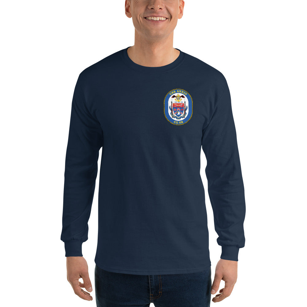 USS Anzio (CG-68) 2001 Long Sleeve Cruise Shirt