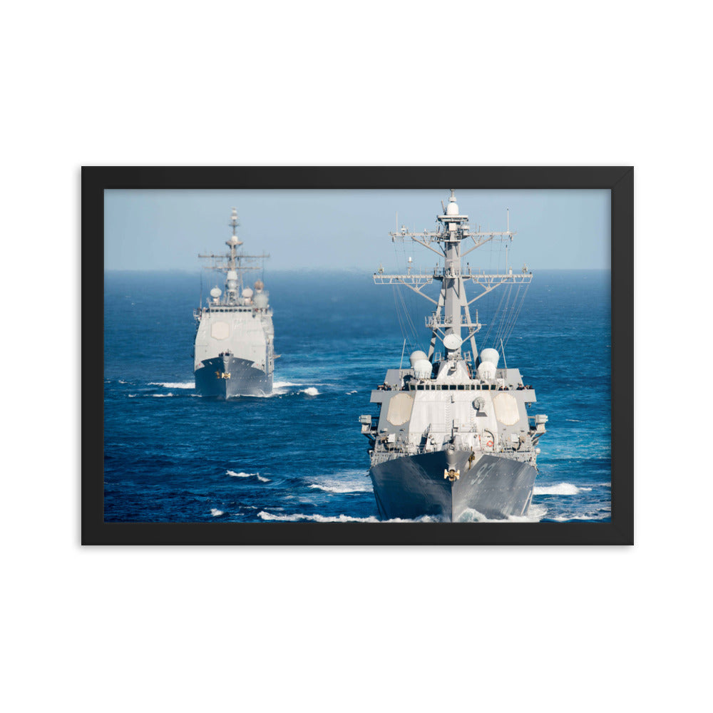 USS Chung-Hoon (DDG-93) Framed Ship Photo