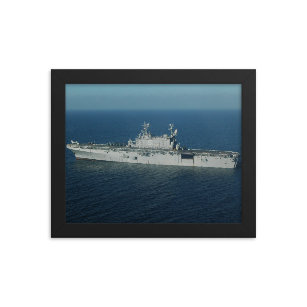 USS Peleliu (LHA-5) Framed Ship Photo