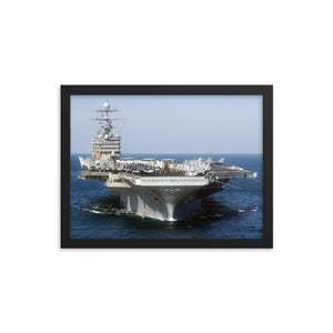 USS Harry S. Truman (CVN-75) Framed Ship Photo