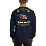 USS Gettysburg (CG-64) 2013-14 Cruise Sweatshirt