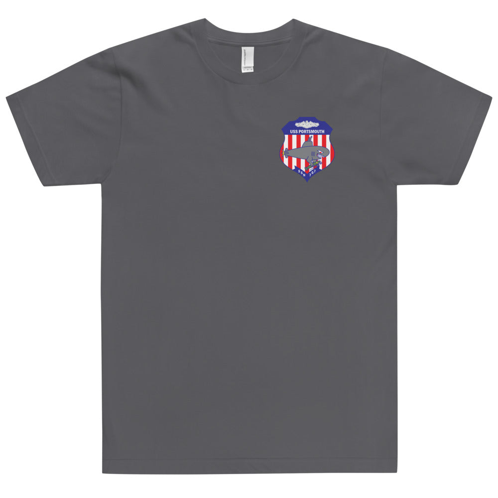 USS Portsmouth (SSN-707) Ship's Crest Shirt