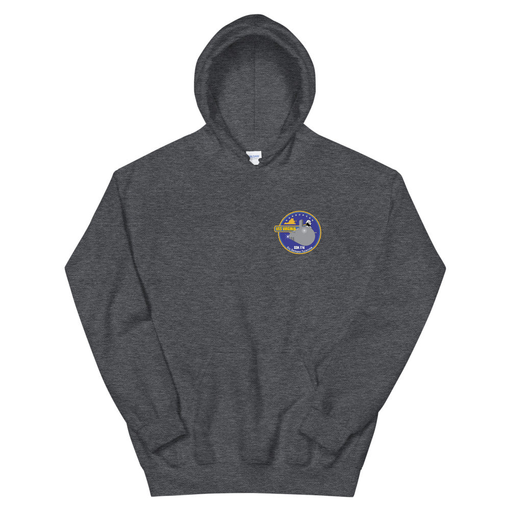USS Virginia (SSN-774) Ship's Crest Hoodie