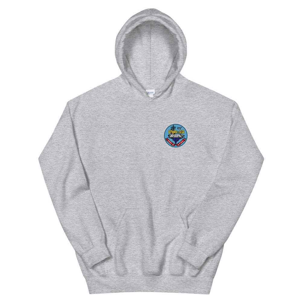USS Coral Sea (CVA-43) Ship's Crest Hoodie