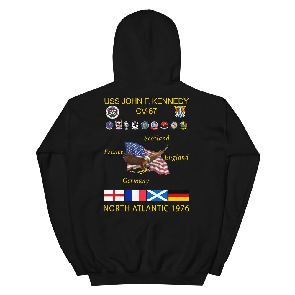 USS John F. Kennedy (CV-67) 1976 Cruise Hoodie