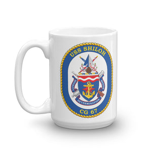 USS Shiloh (CG-67) Ship's Crest Mug