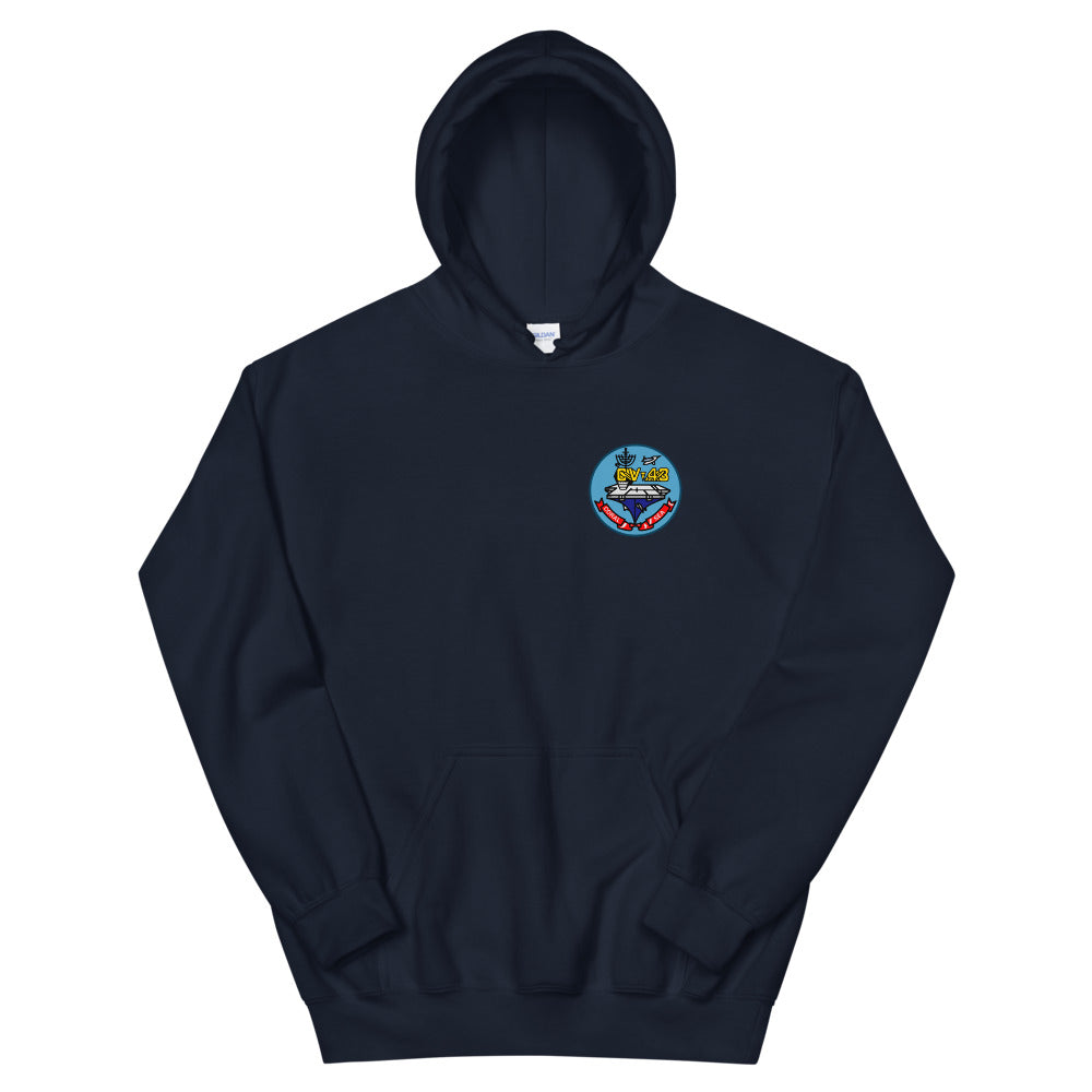 USS Coral Sea (CV-43) Ship's Crest Hoodie