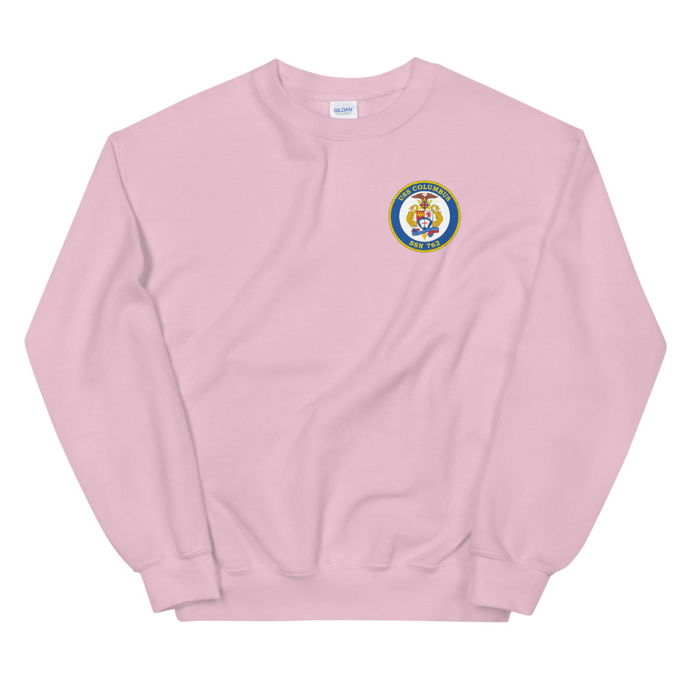 USS Columbus (SSN-762) Ship's Crest Sweatshirt