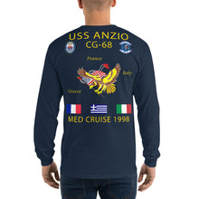Load image into Gallery viewer, USS Anzio (CG-68) 1998 Long Sleeve Cruise Shirt