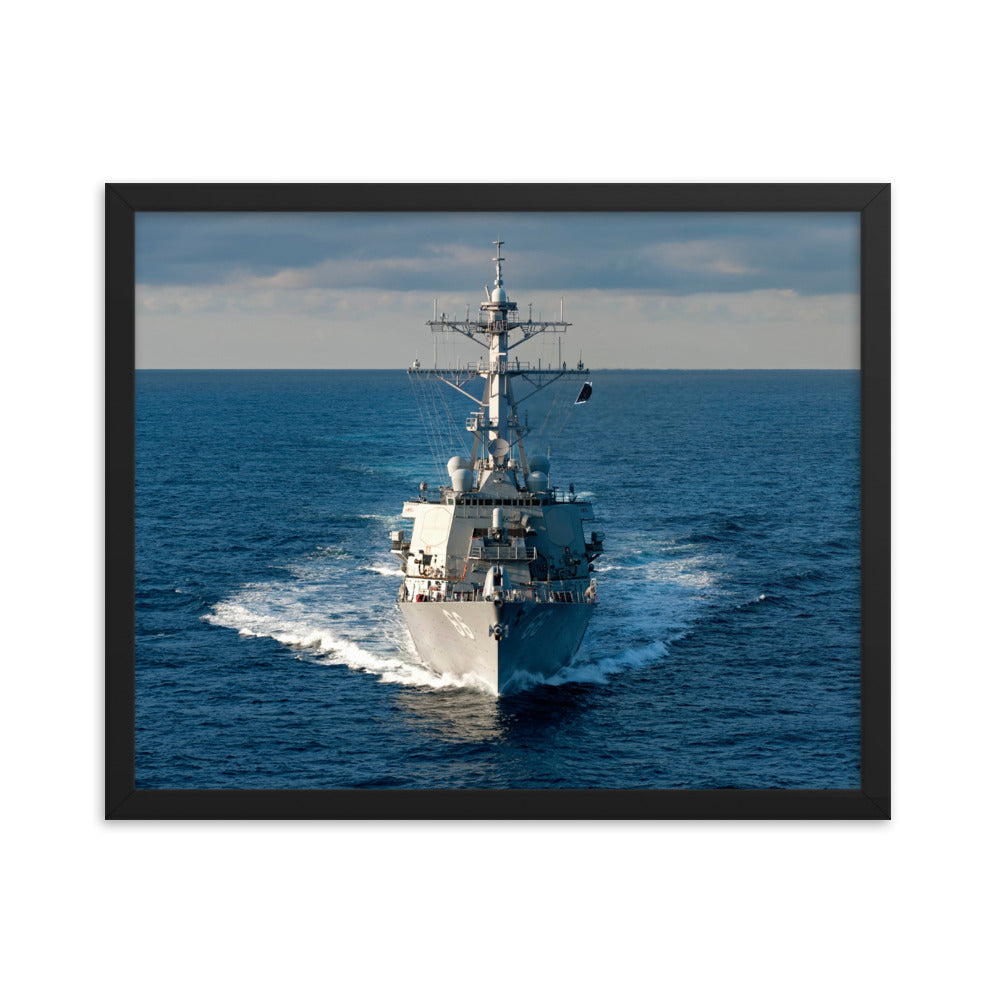 USS Gonzales (DDG-66) Framed Ship Photo
