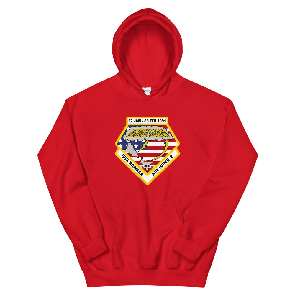 USS Ranger (CV-61) Operation Desert Storm Hoodie