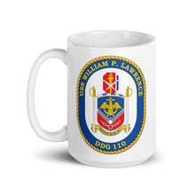 Load image into Gallery viewer, USS William P. Lawrence (DDG-110) Ship&#39;s Crest Mug